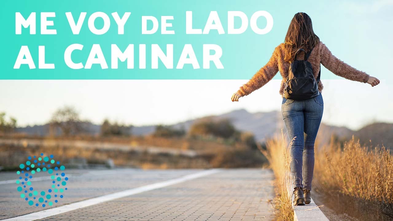 al andar me voy hacia la derecha