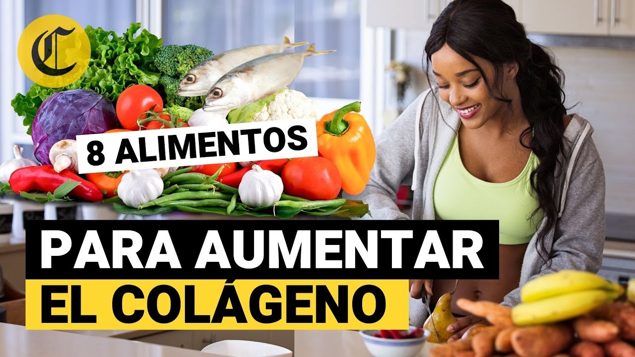 alimentos ricos en colageno y elastina para la piel