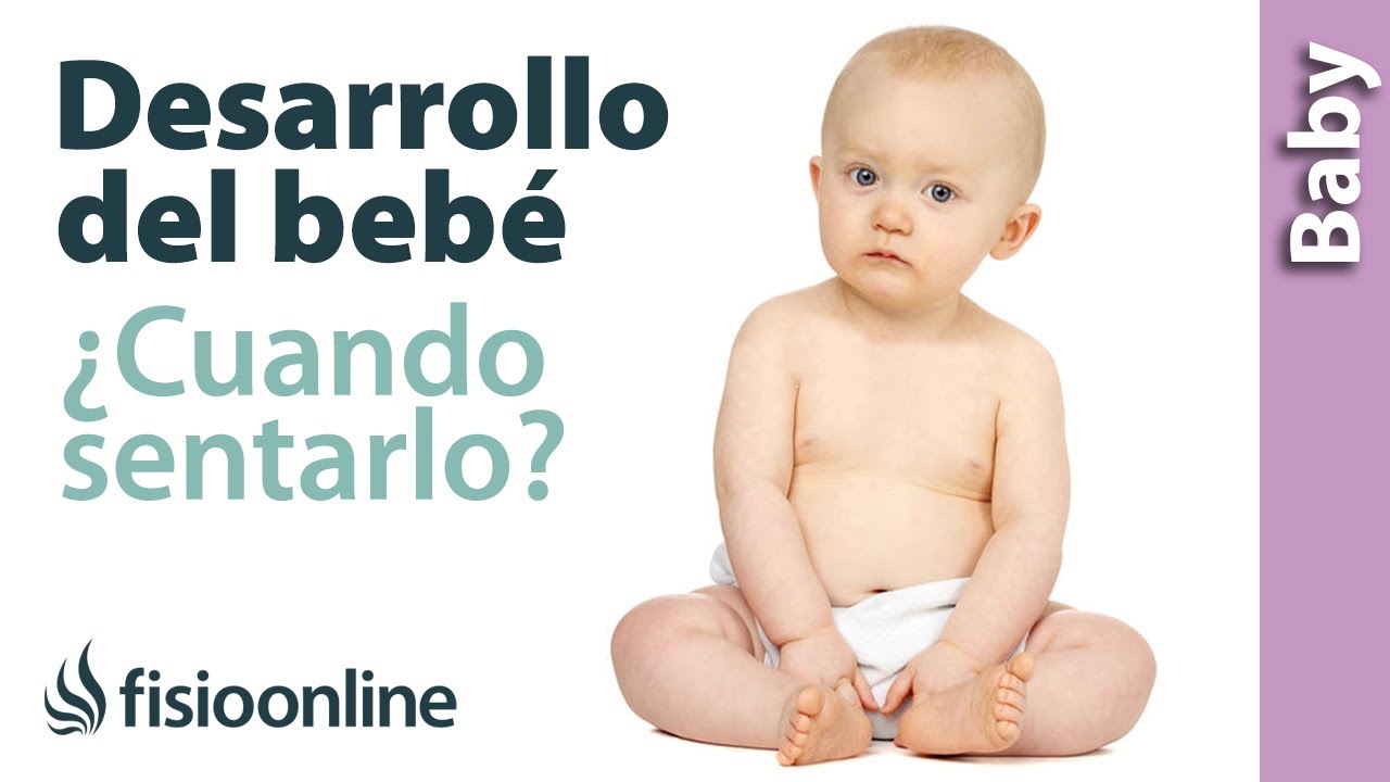 cuando empezar a sentar al bebe