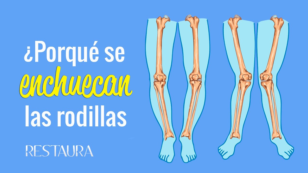 de rodillas juntas y piernas separadas