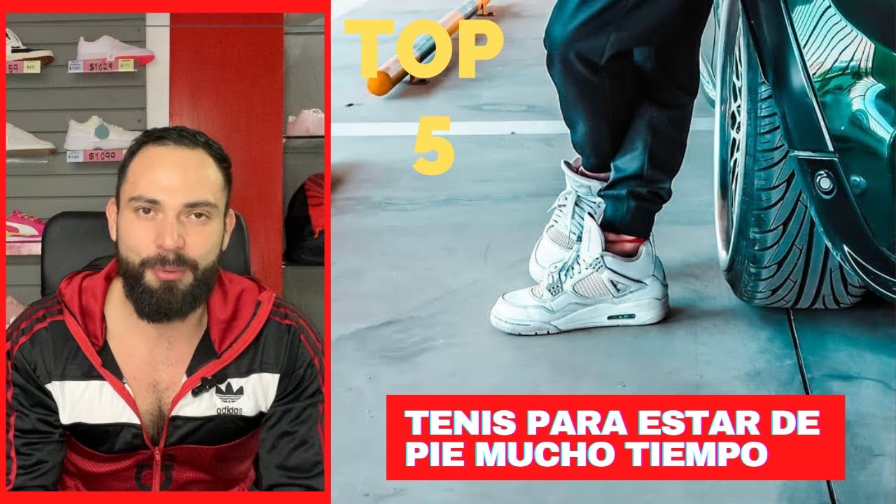 zapatillas para estar mucho tiempo de pie
