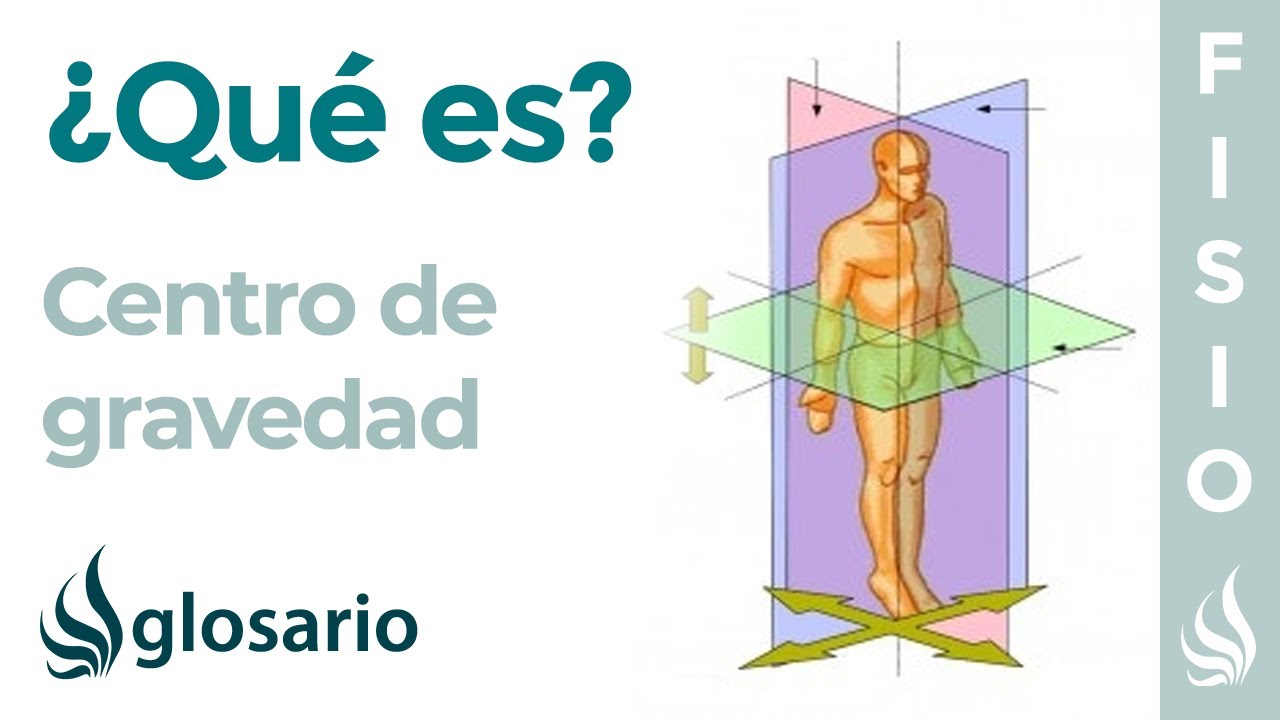 centro de gravedad del ser humano