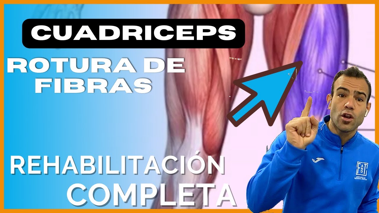 como curar un desgarro en el cuadricep