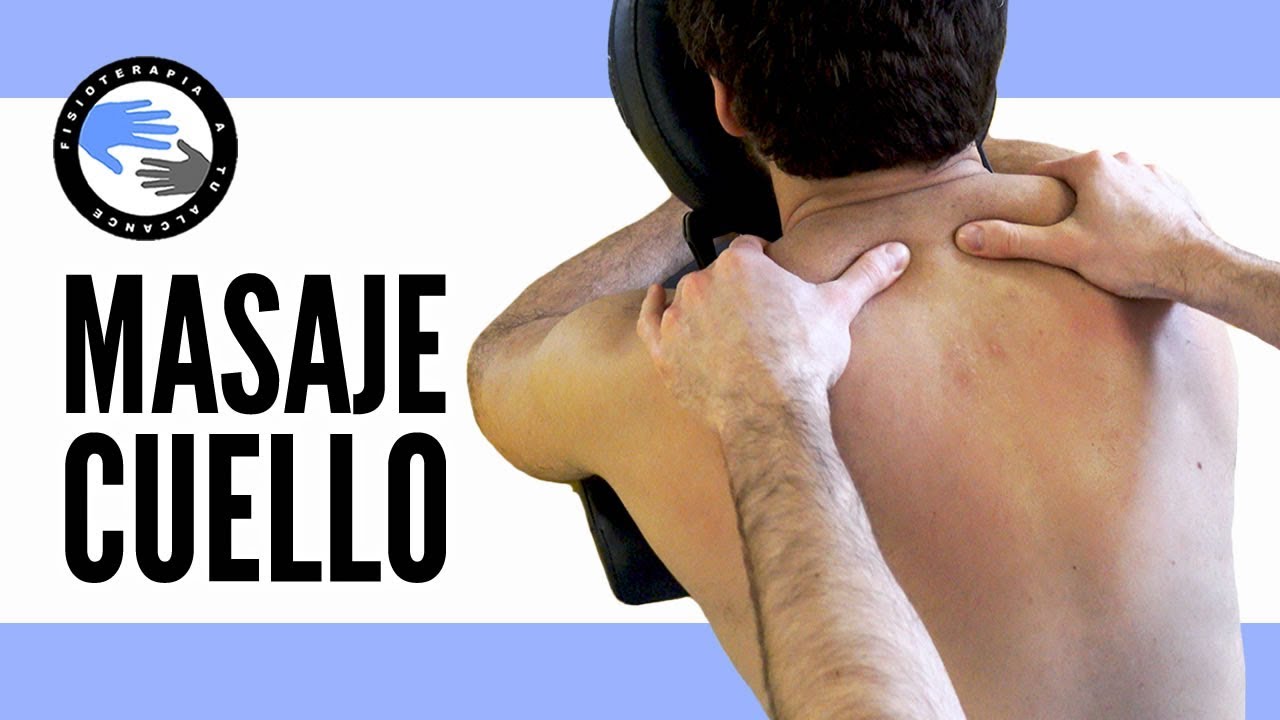 como dar masajes en el cuello