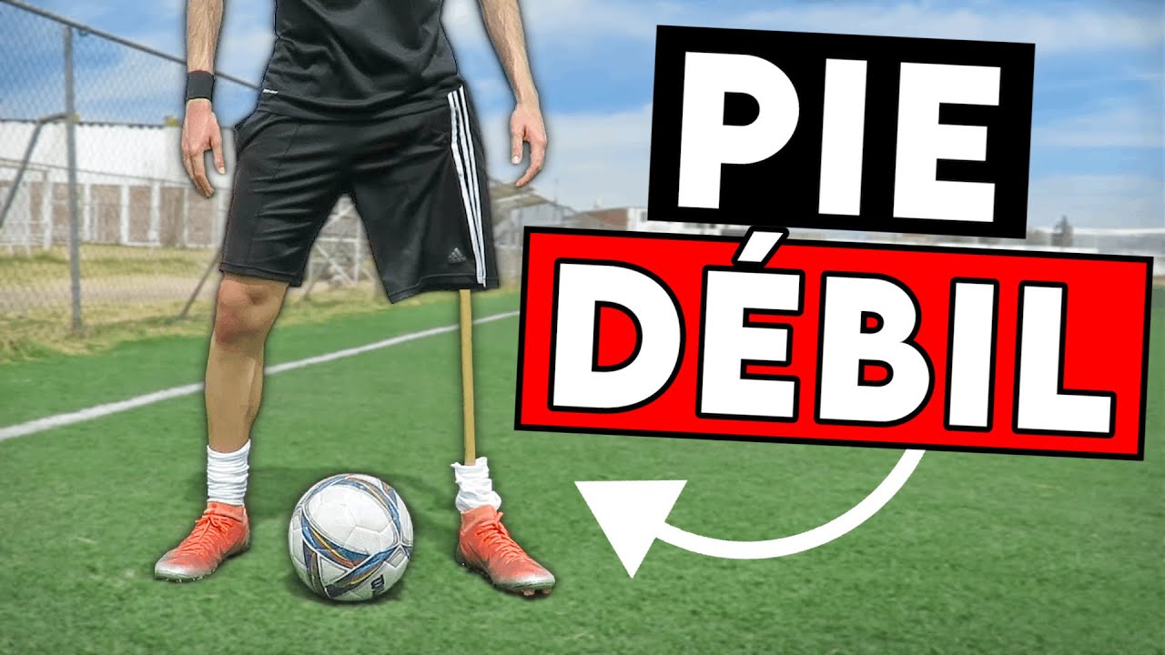 como mejorar tu pierna mala en futbol