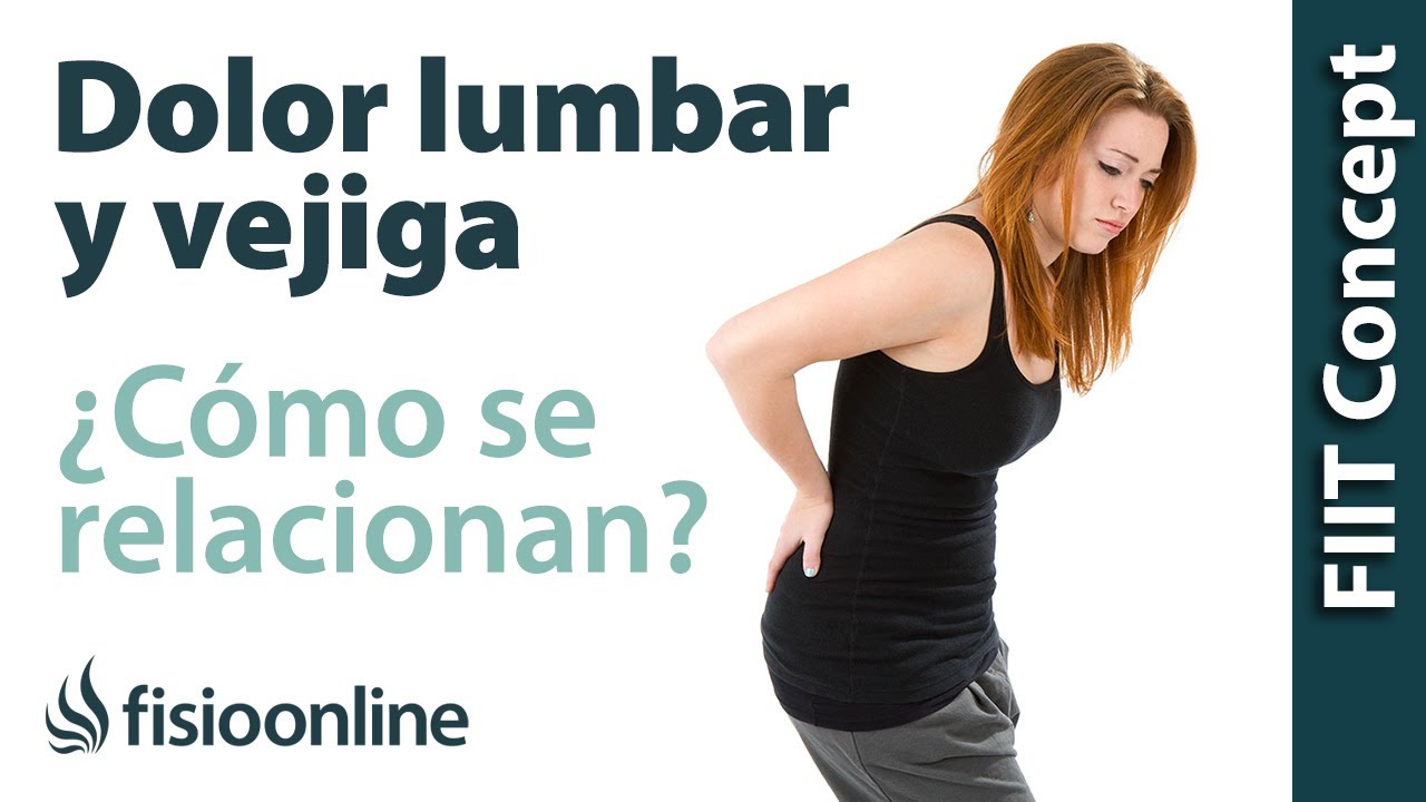 cuando tengo ganas de orinar me duele la espalda