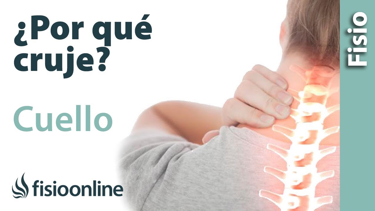 me cruje el cuello y me duele la cabeza