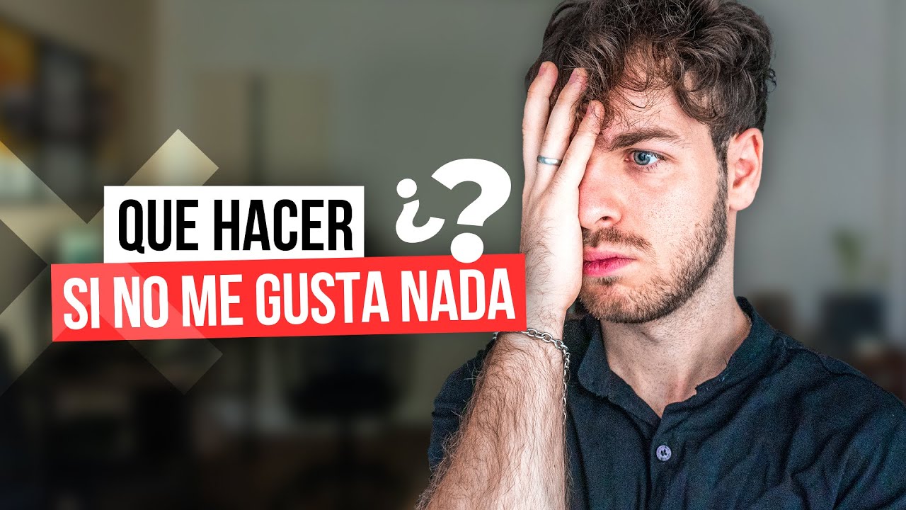 no tengo ni la mas minima idea de que estudiar