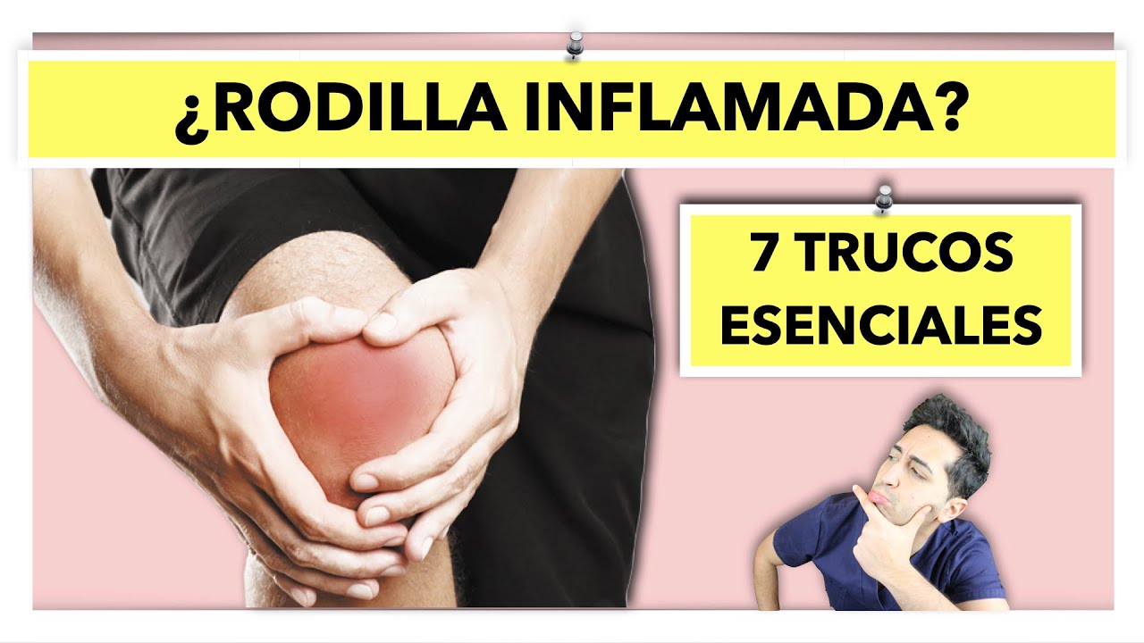 rodilla hinchada con dolor sin golpe