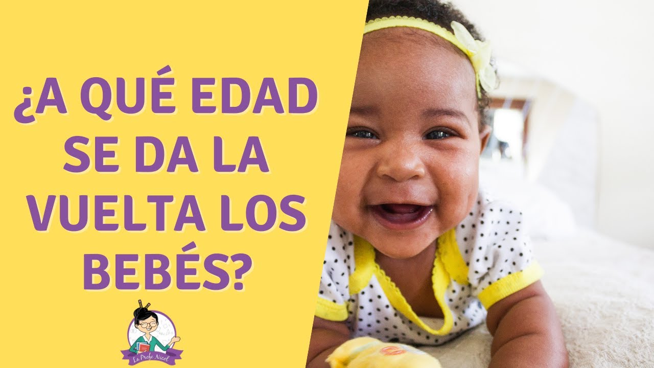 a los cuantos meses se voltea un bebe