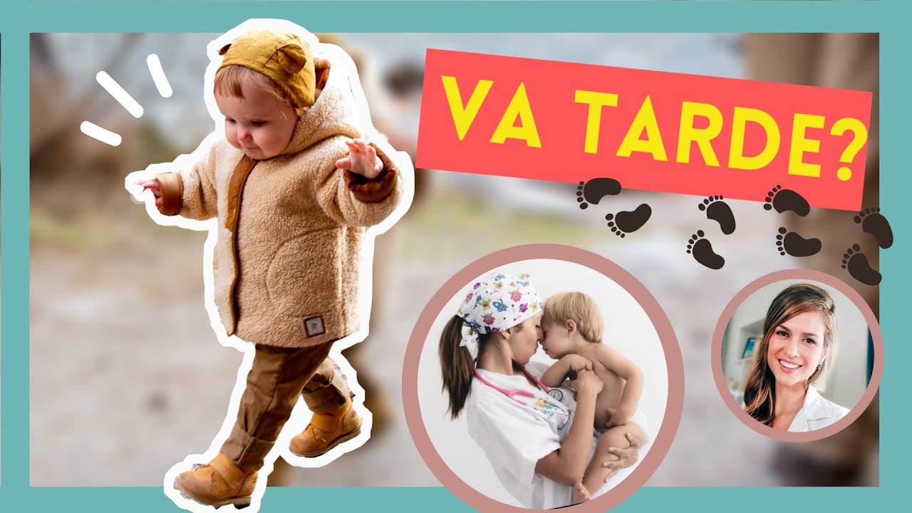 a que edad caminan los niños