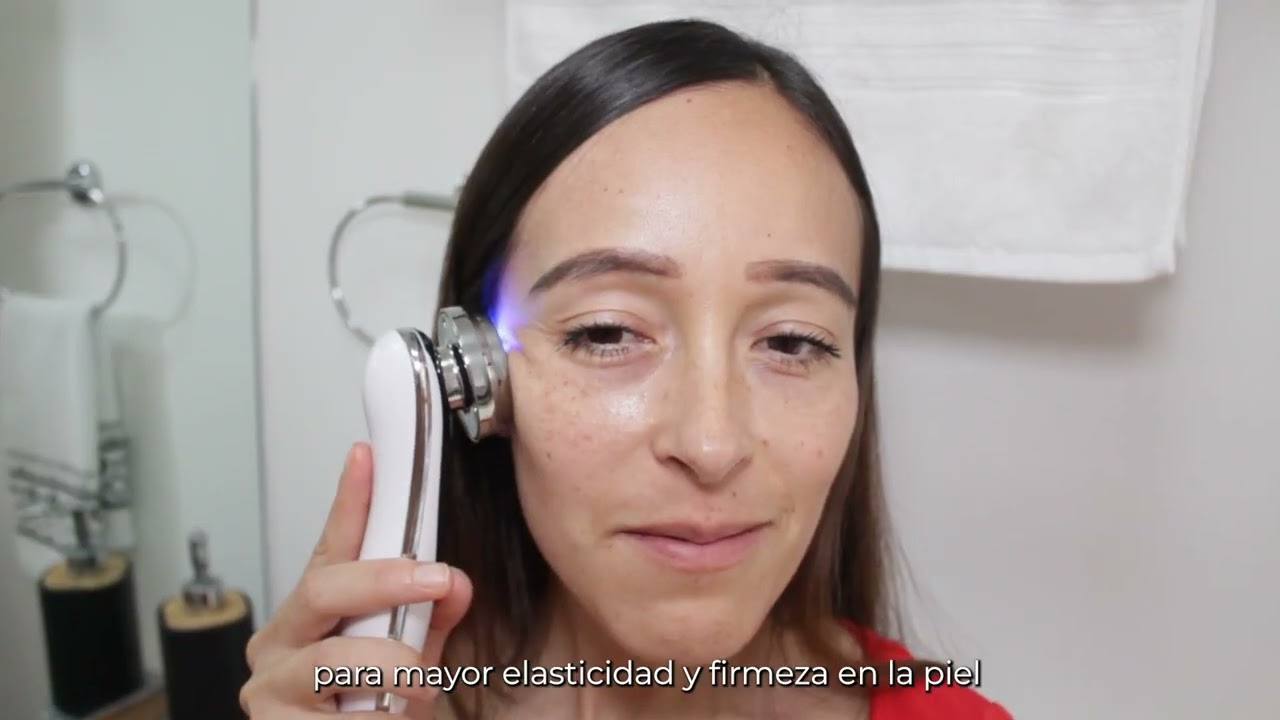aparato para dar masaje en la cara