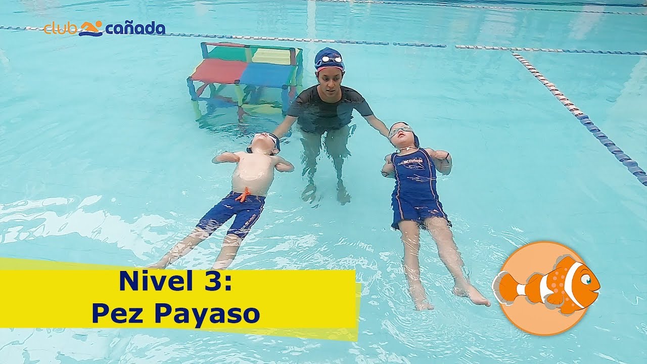 clases de natacion para niños de 1 a 2 años
