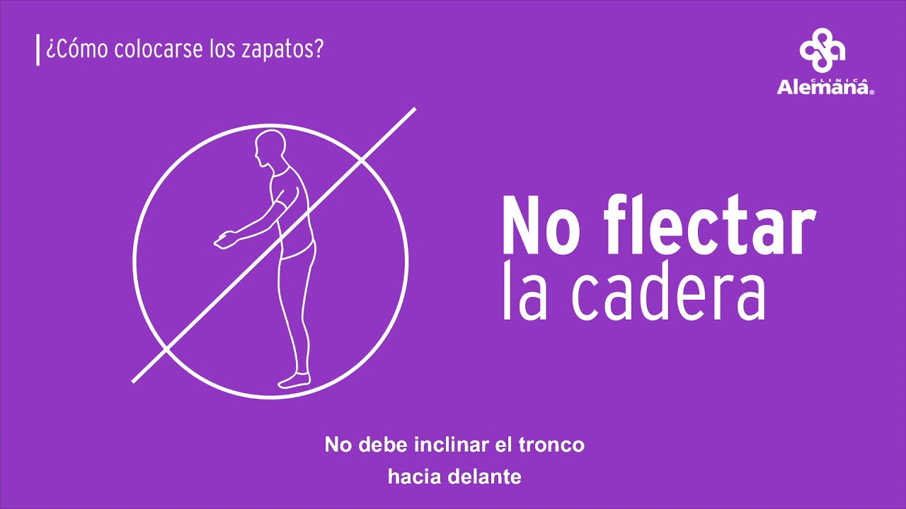 cuidados despues de operacion de protesis de cadera