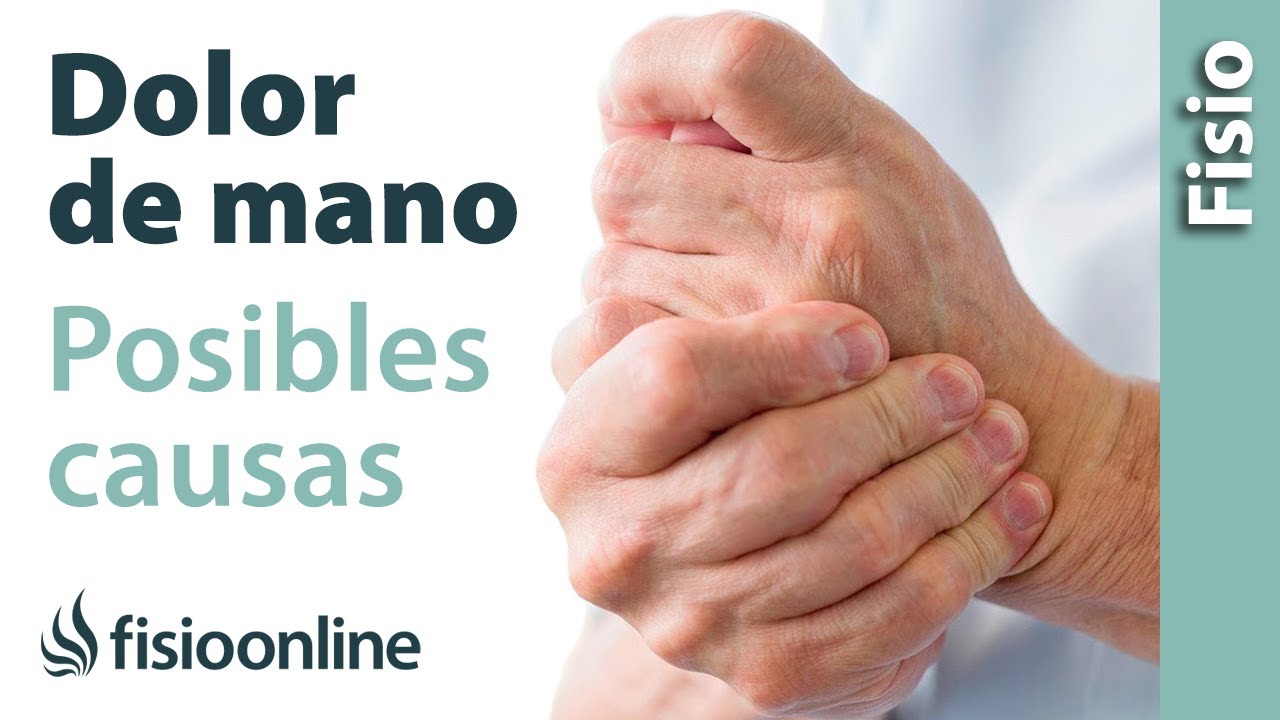 dolor en la palma dela mano causas