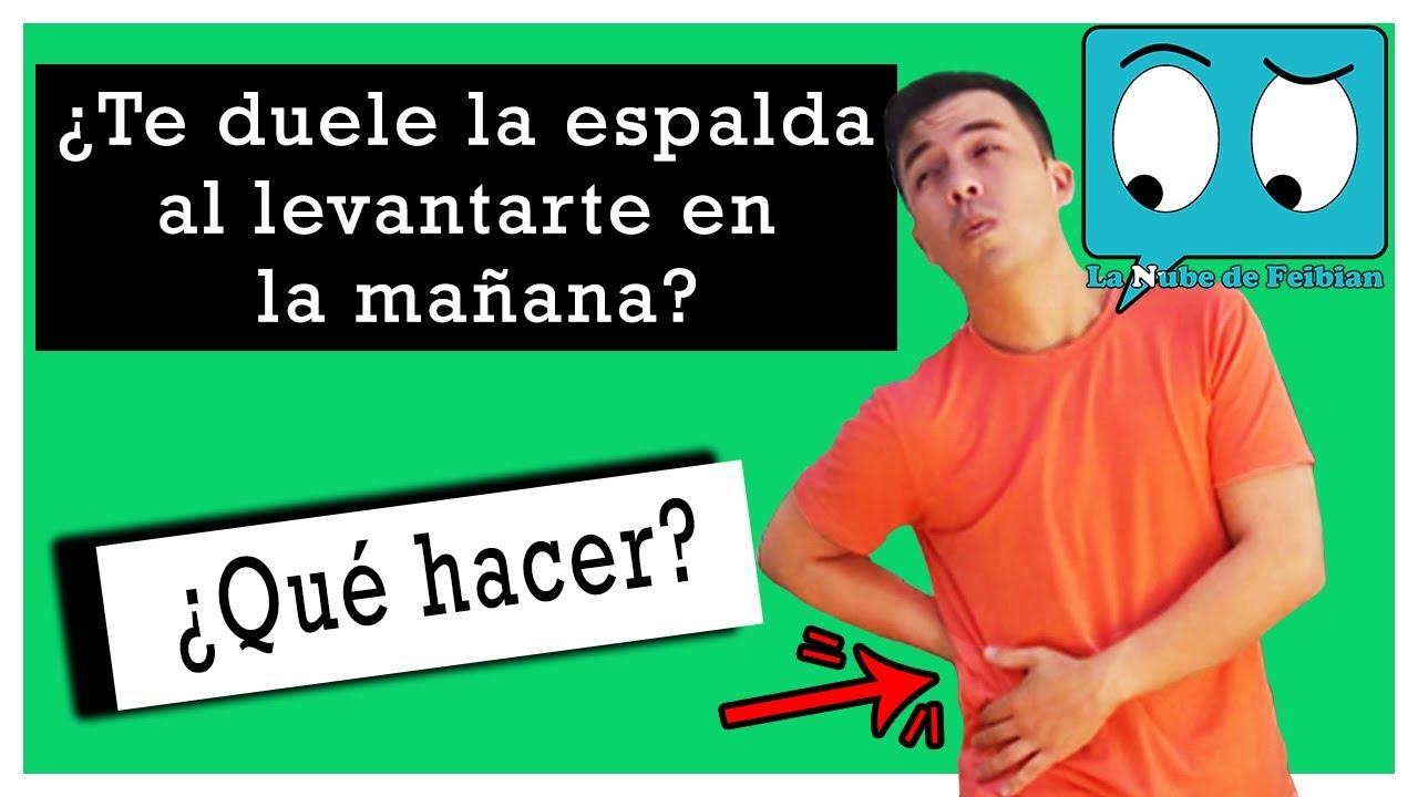 dolor lumbar al levantarse de la cama