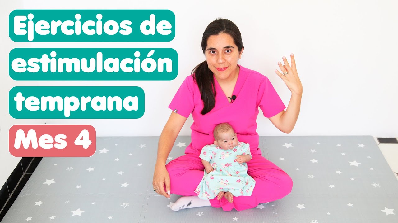 estimulacion temprana bebes de 4 meses