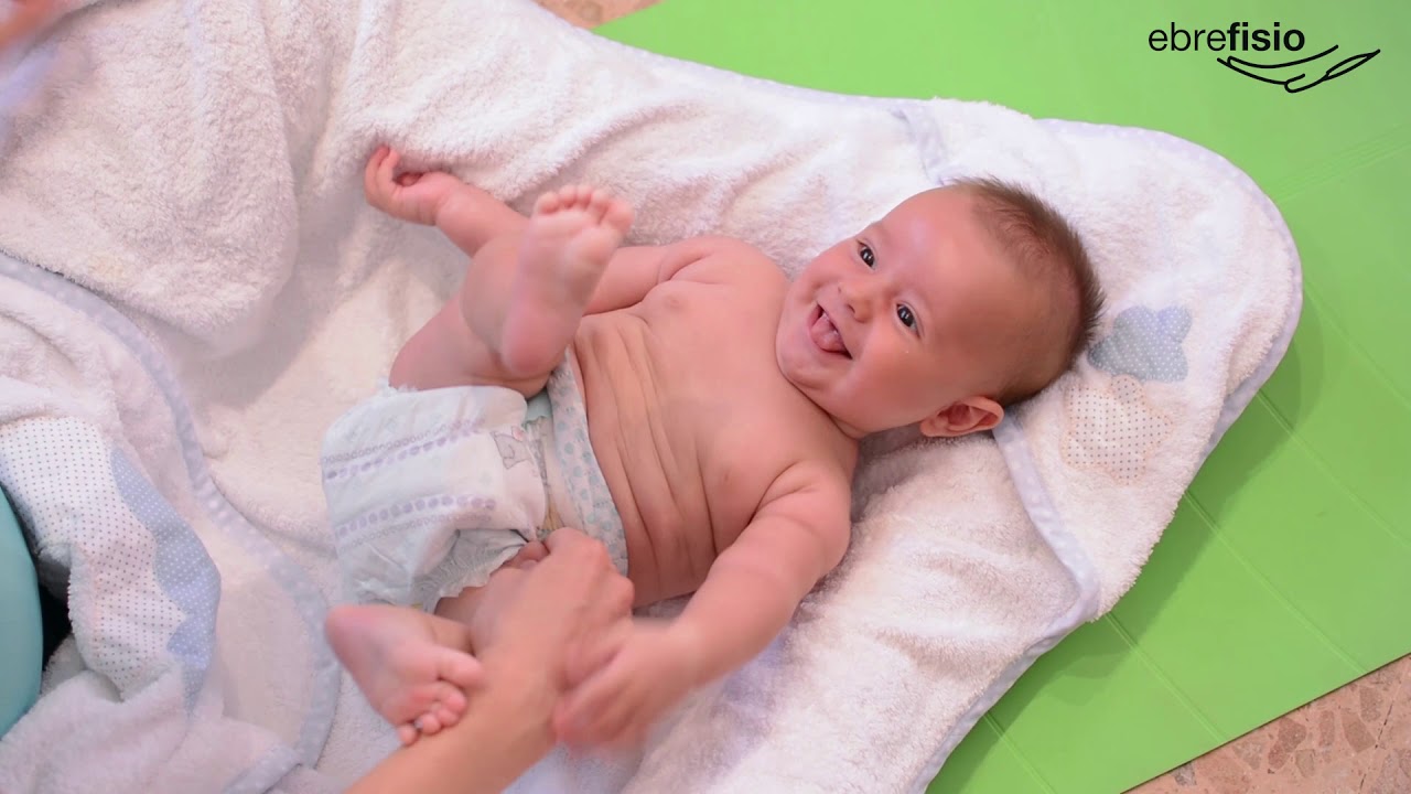 masajes para bebes antes de dormir
