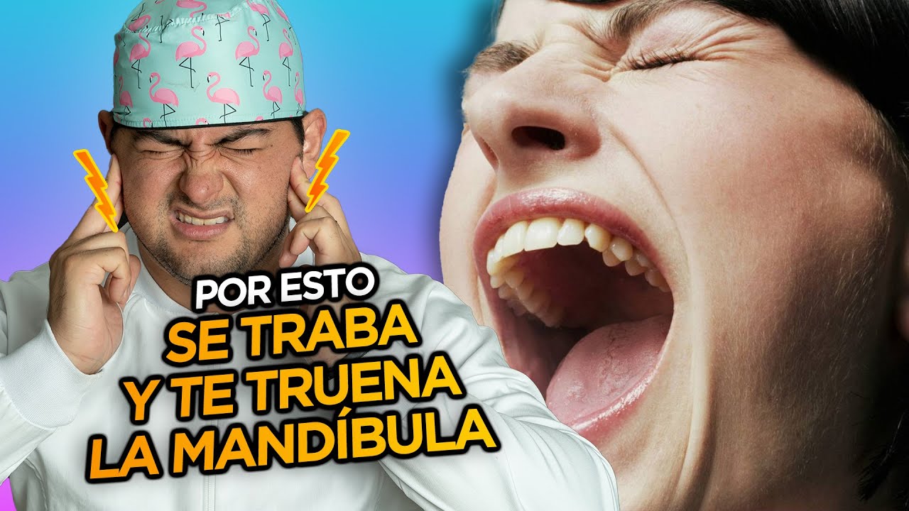 mi mandibula suena cuando abro la boca