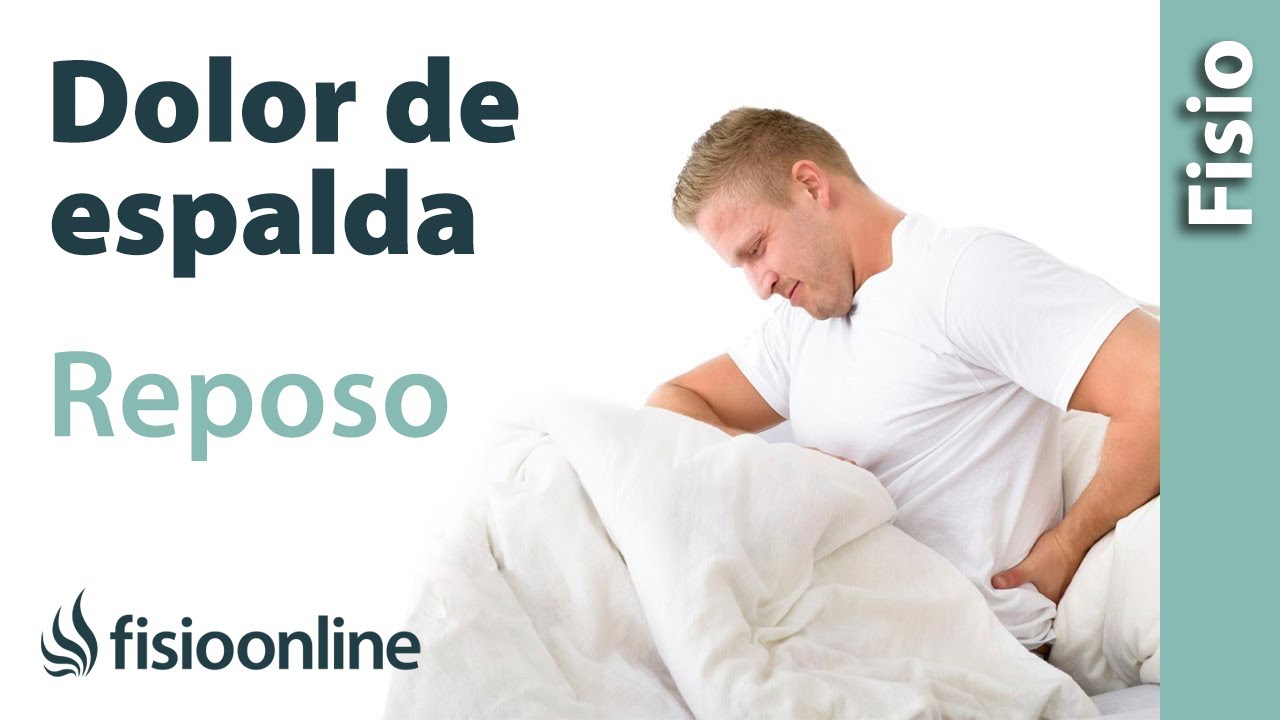 porque me duele la espalda cuando estoy acostado