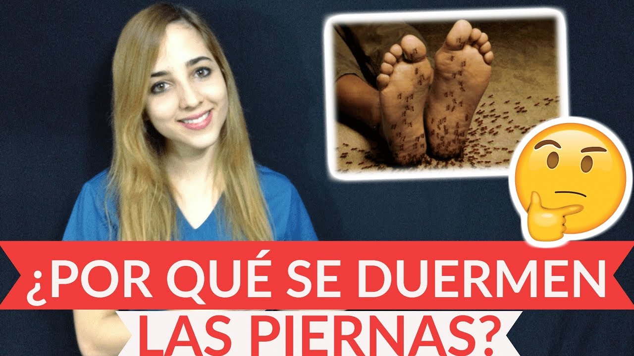 que pasa cuando se duerme la pierna