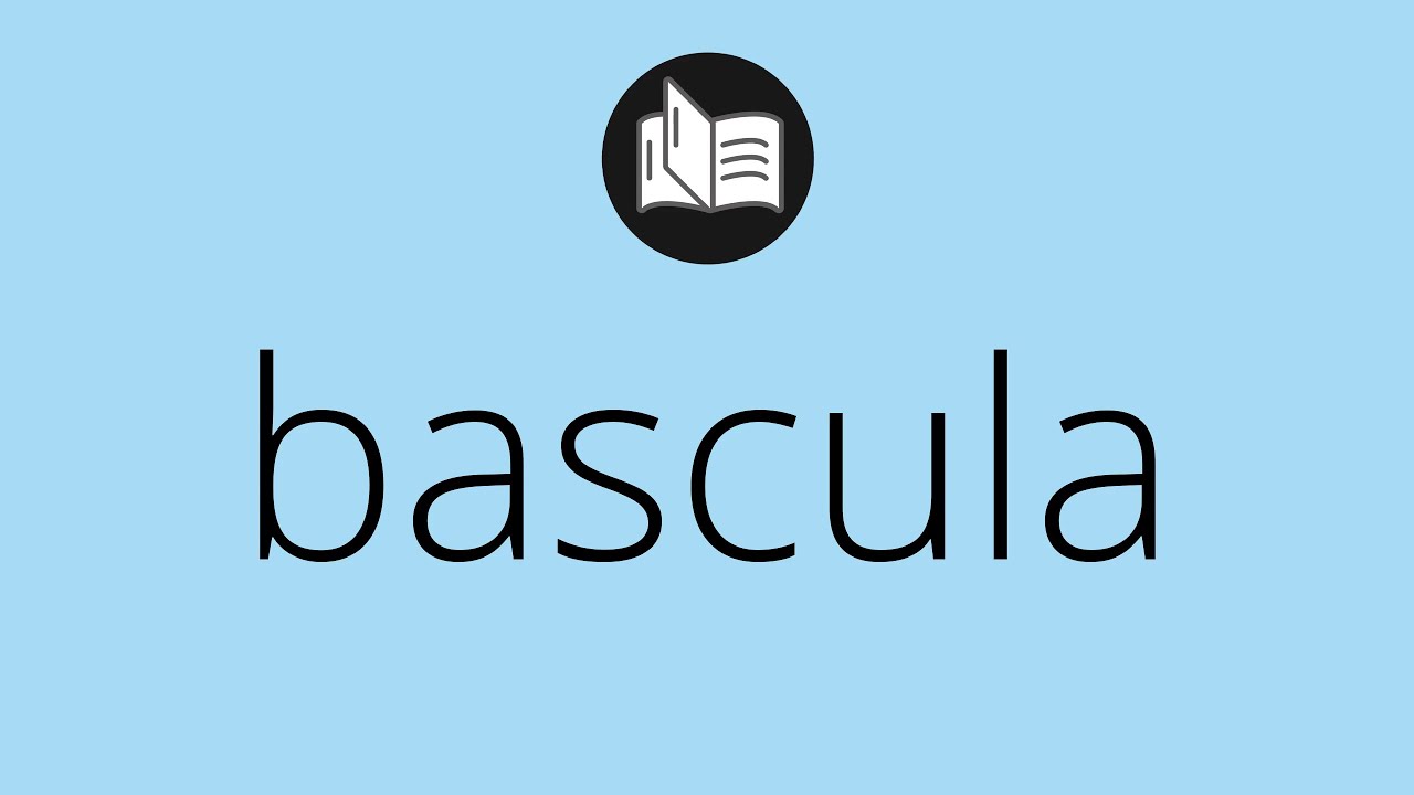 que significa lo en una bascula