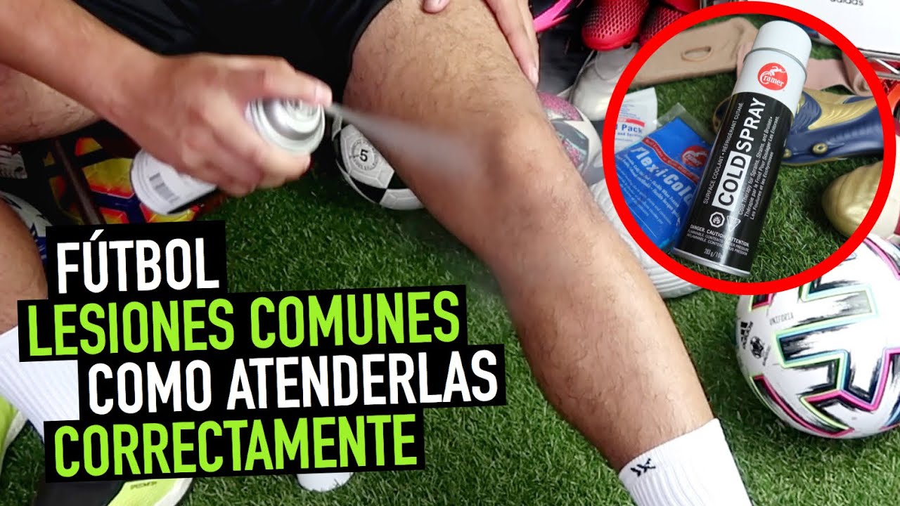 que usan los futbolistas para el dolor