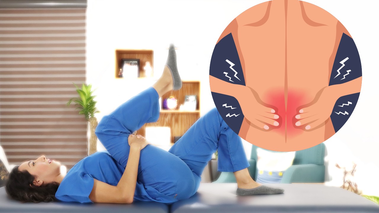 aliviar dolor lumbar en la cama