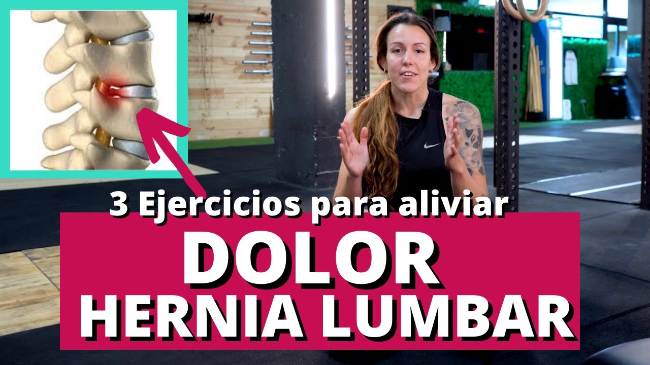 como aliviar el dolor de espalda por hernia discal