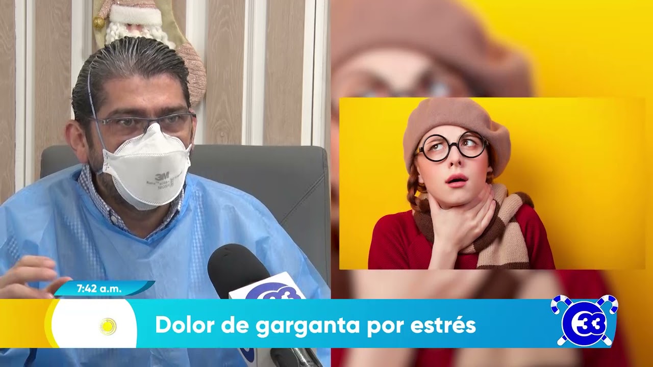 dolor de garganta por tension nerviosa