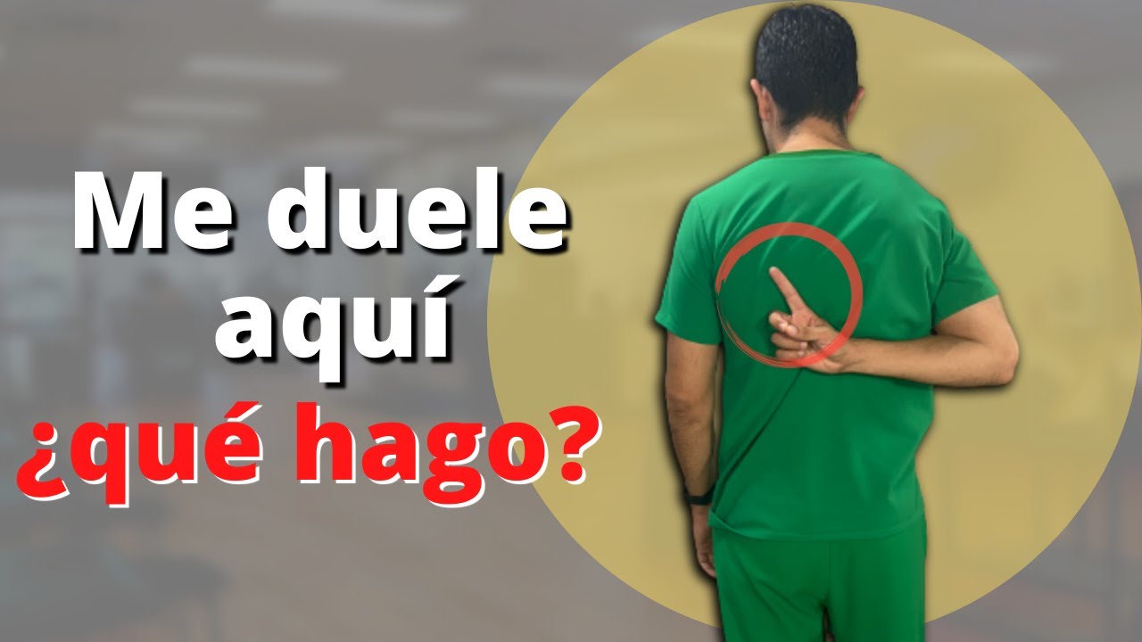 dolor debajo de la escapula derecha