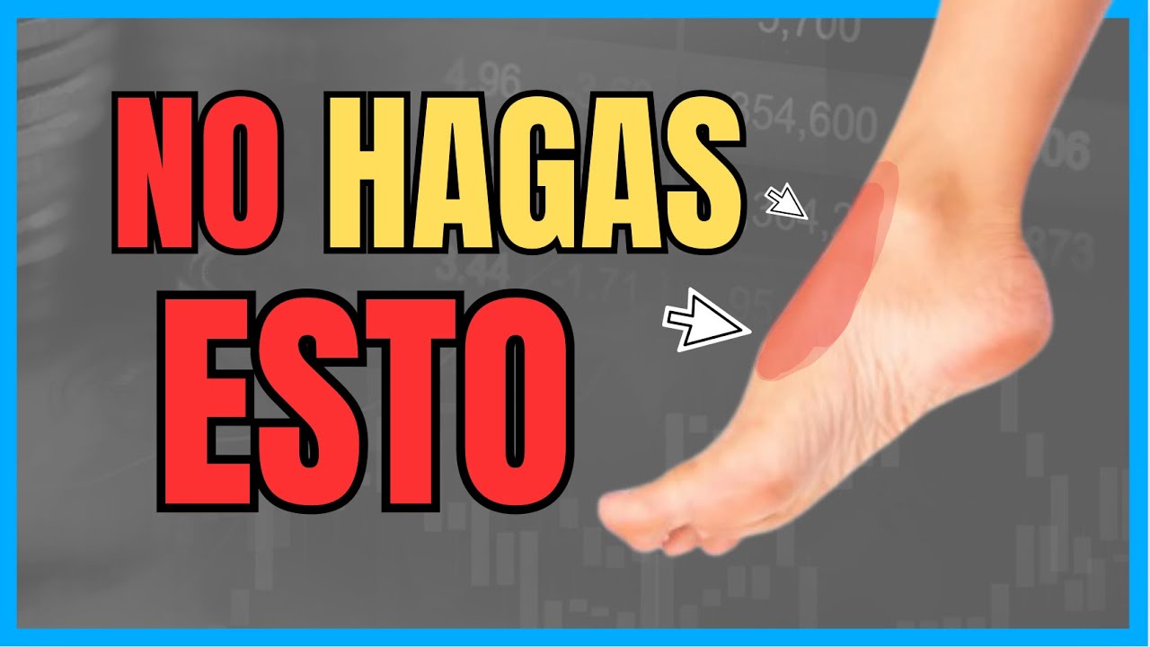 dolor en el empeine al andar