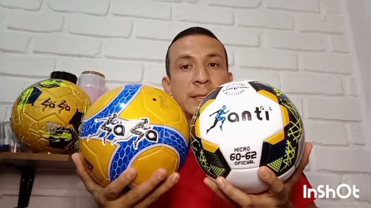 masa y volumen de una pelota de futbol sala