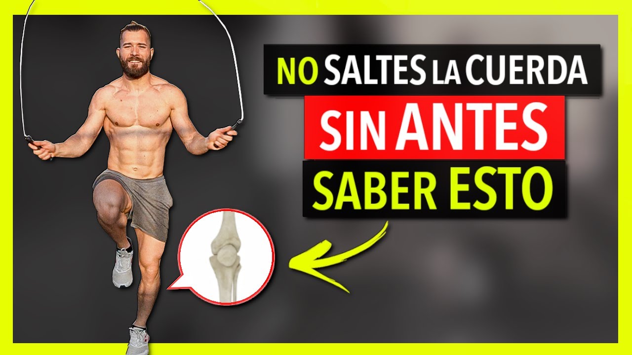 me duelen las rodillas al saltar la cuerda