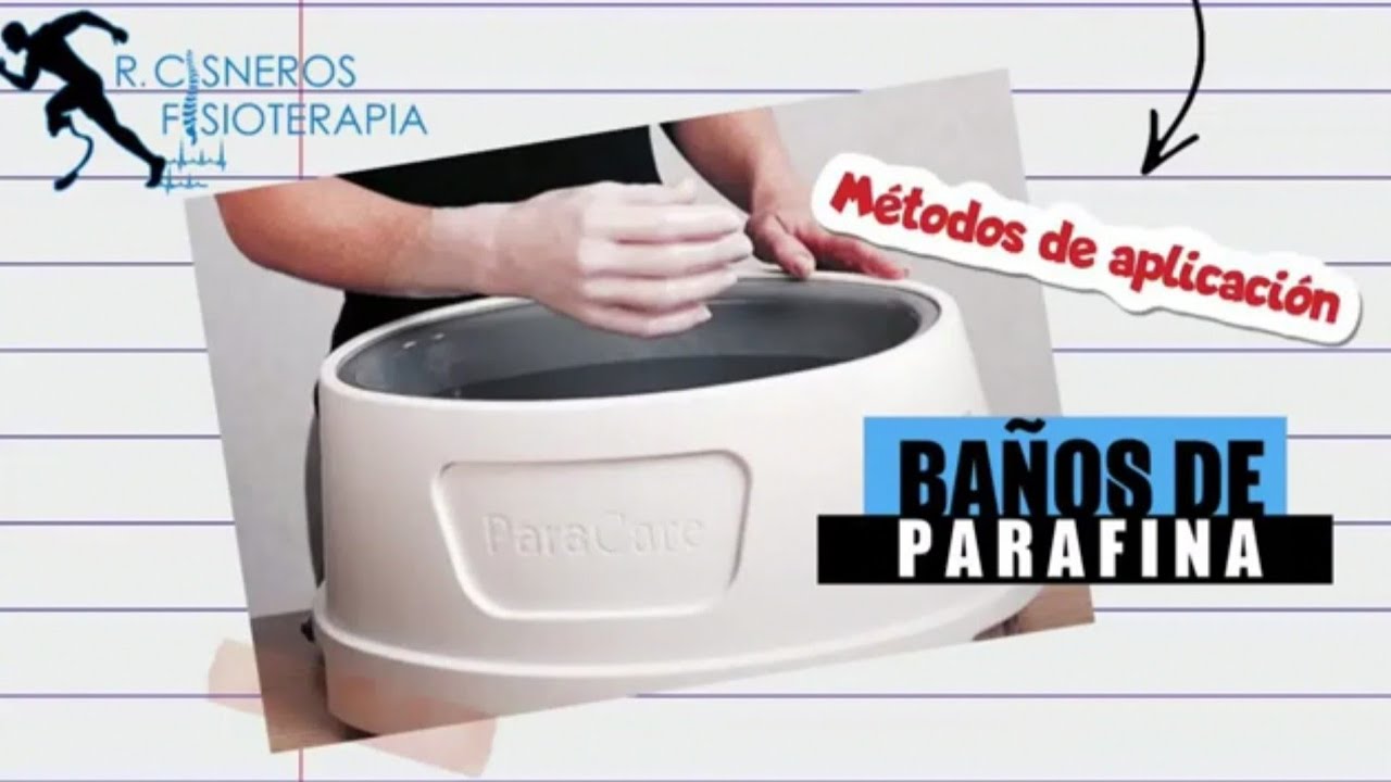 metodos de aplicacion de la parafina