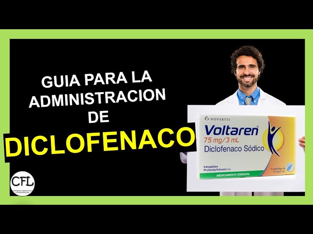 para que sirve la inyeccion de diclofenaco