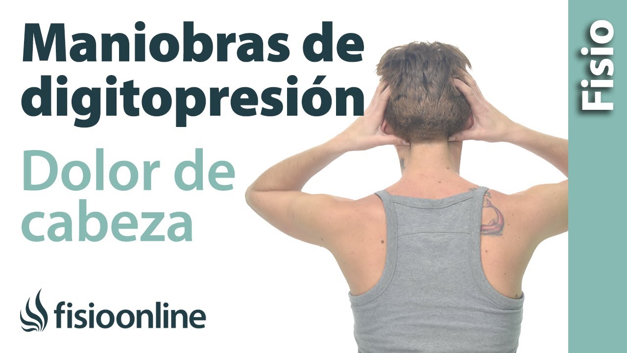 puntos para quitar el dolor de cabeza