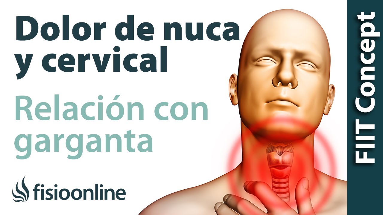 rigidez de nuca y dolor de garganta