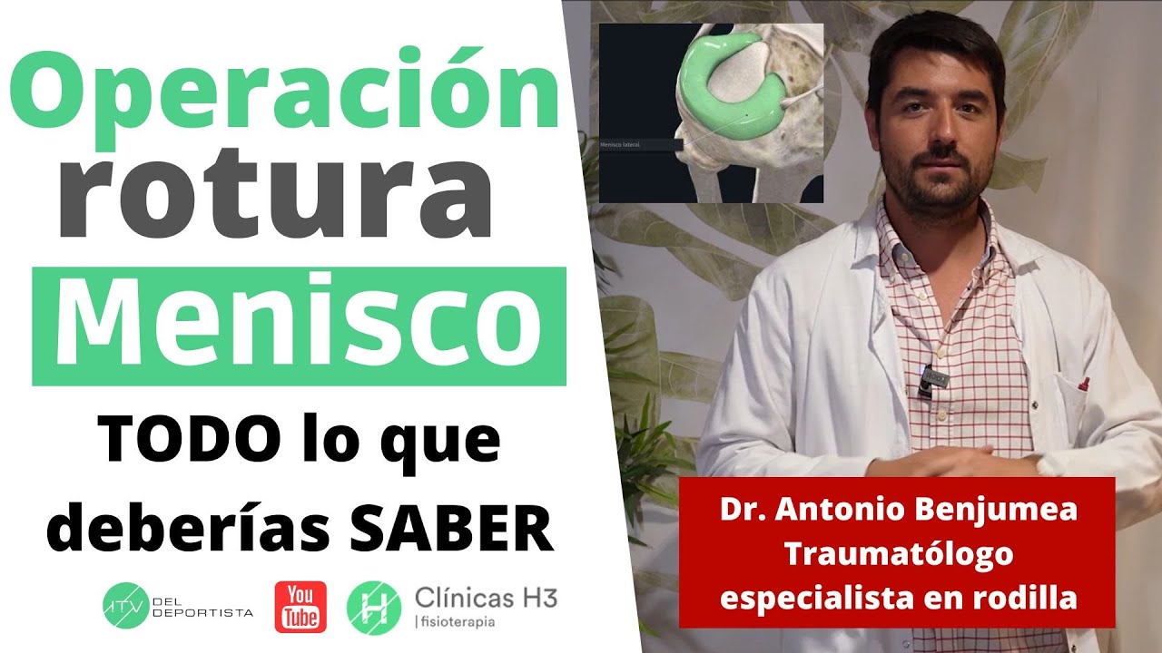 tiempo de baja por rotura de menisco