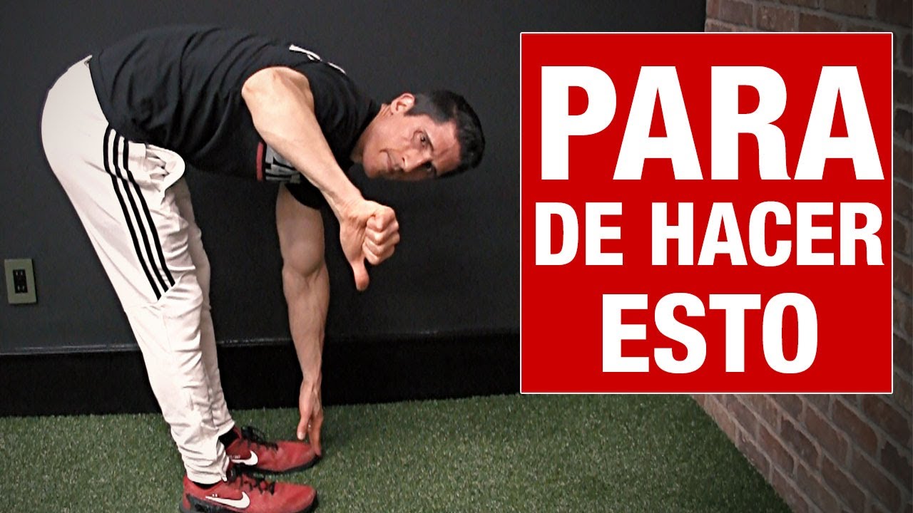 tocar la punta de los pies