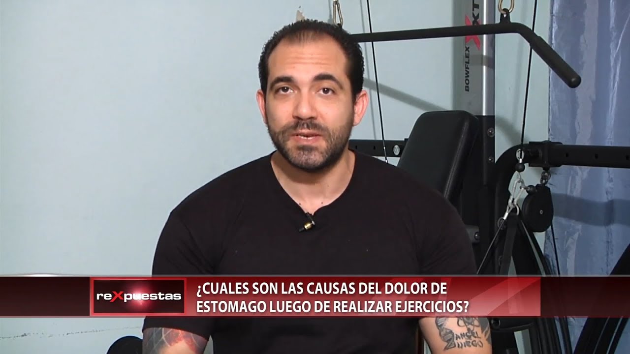 dolor de estomago por esfuerzo fisico